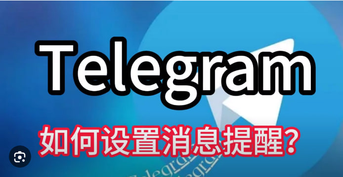 如何在Telegram中设置消息提醒?|Telegram下载
